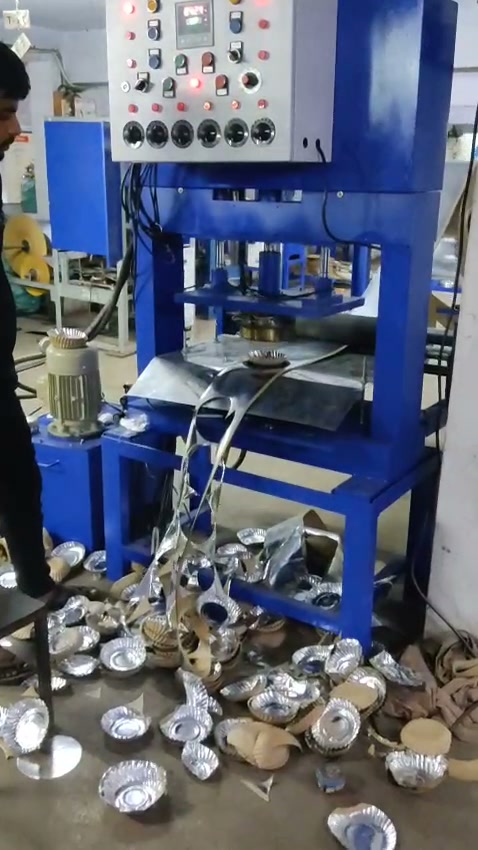 HR 116-A Fully Auto Paper Plate Making Machine (5 Roll)