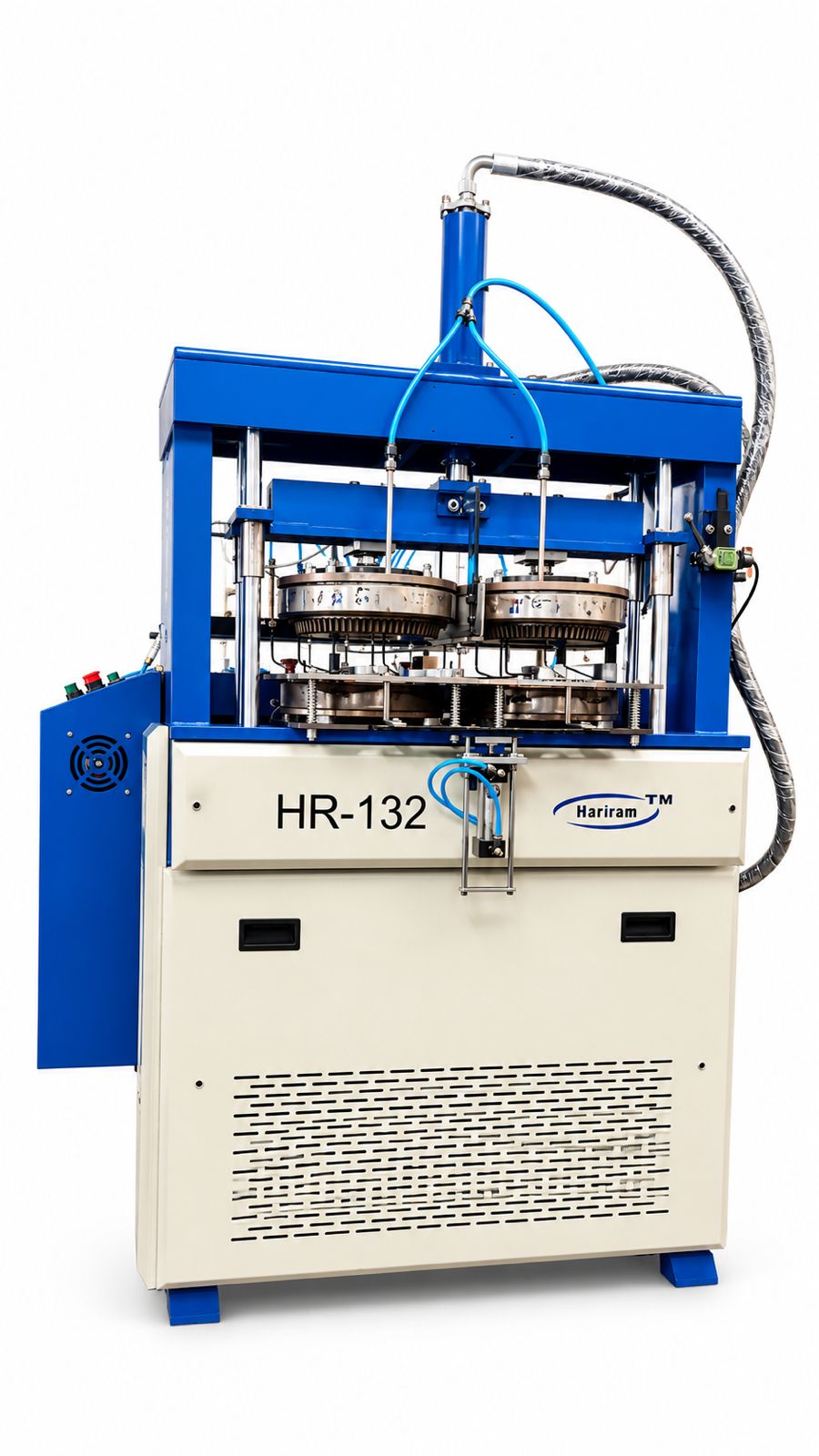 HR 132 Buffet Plate Making Machine - Angle View